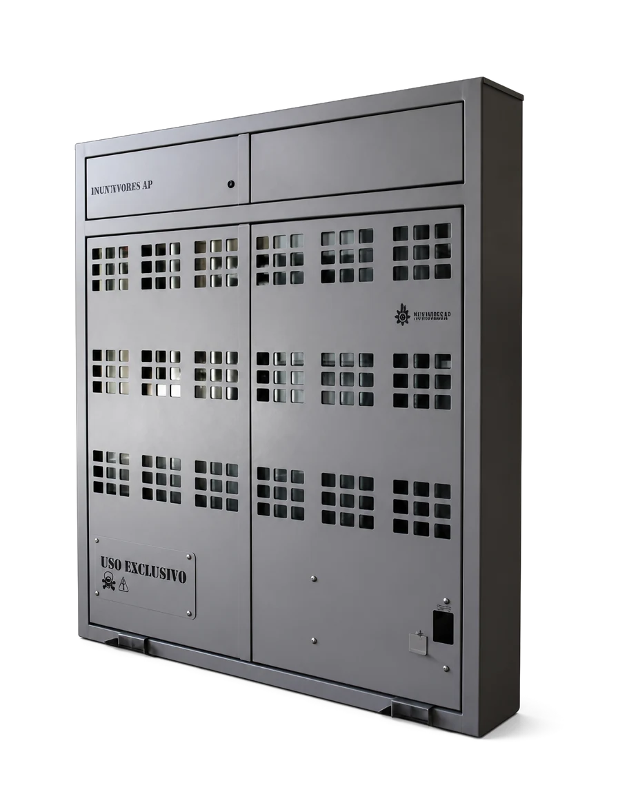 Multi-meter armored enclosure